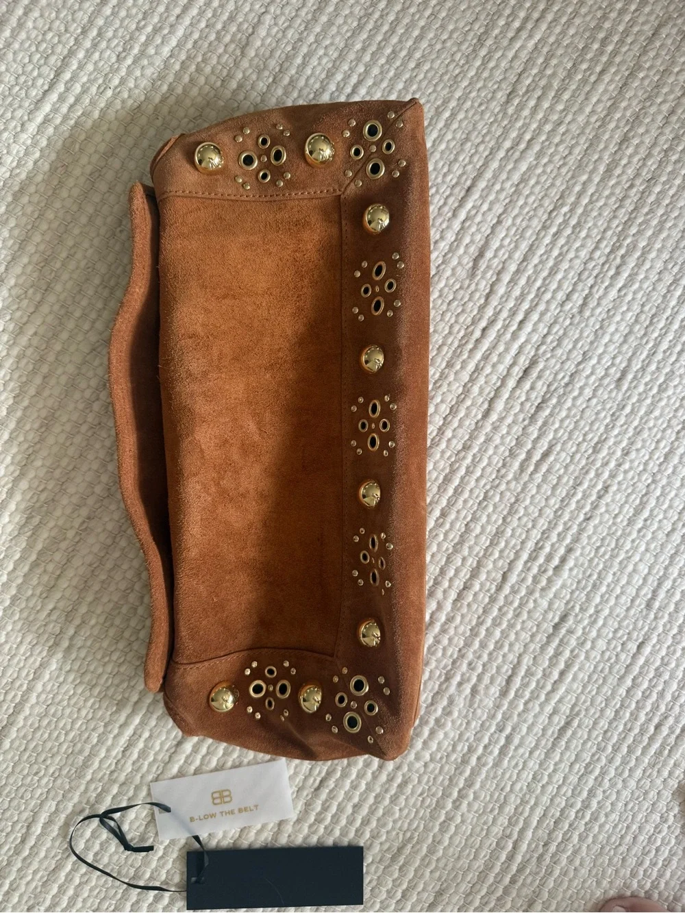 B-Low the Belt soft suede